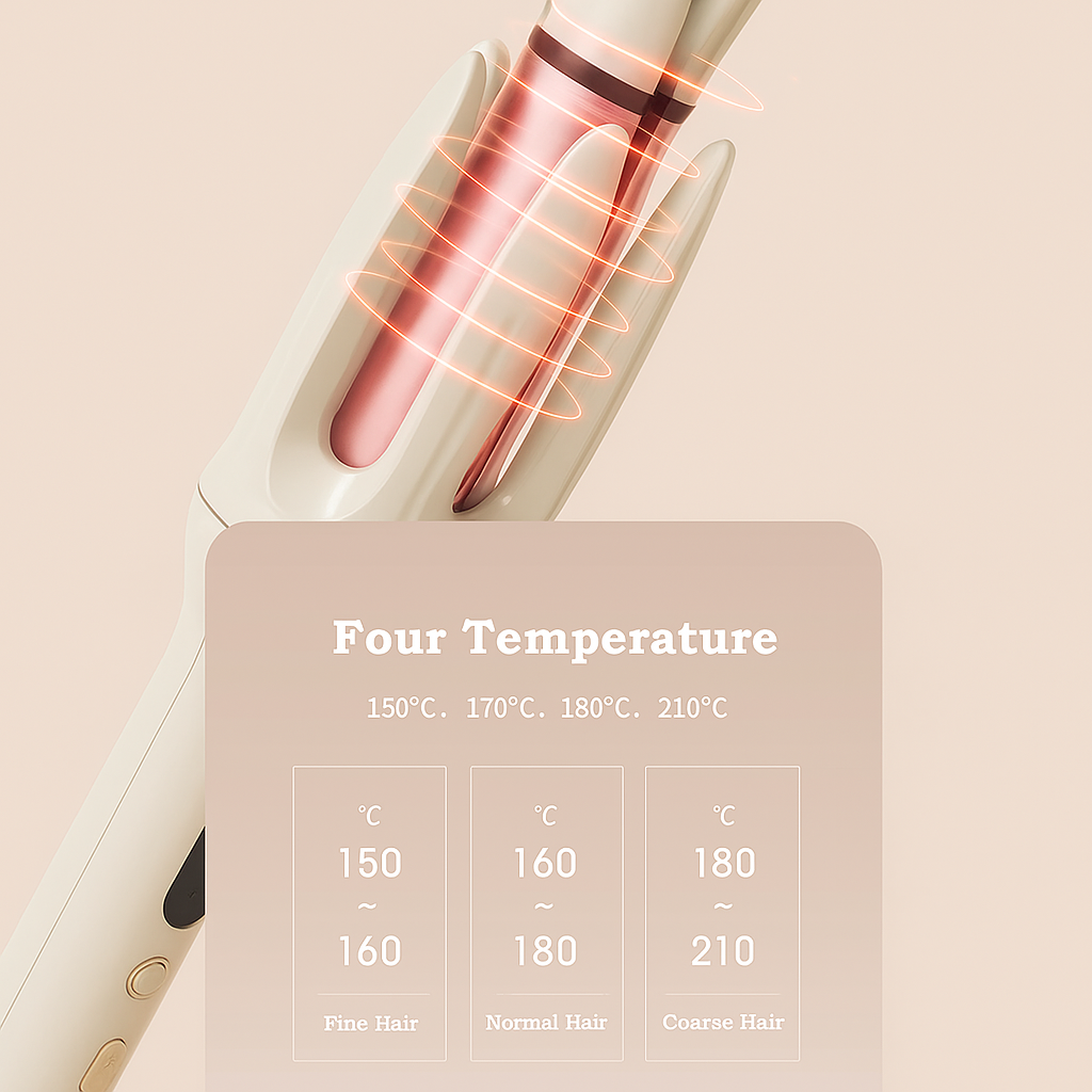 Negative Ions Automatic Hair Curler