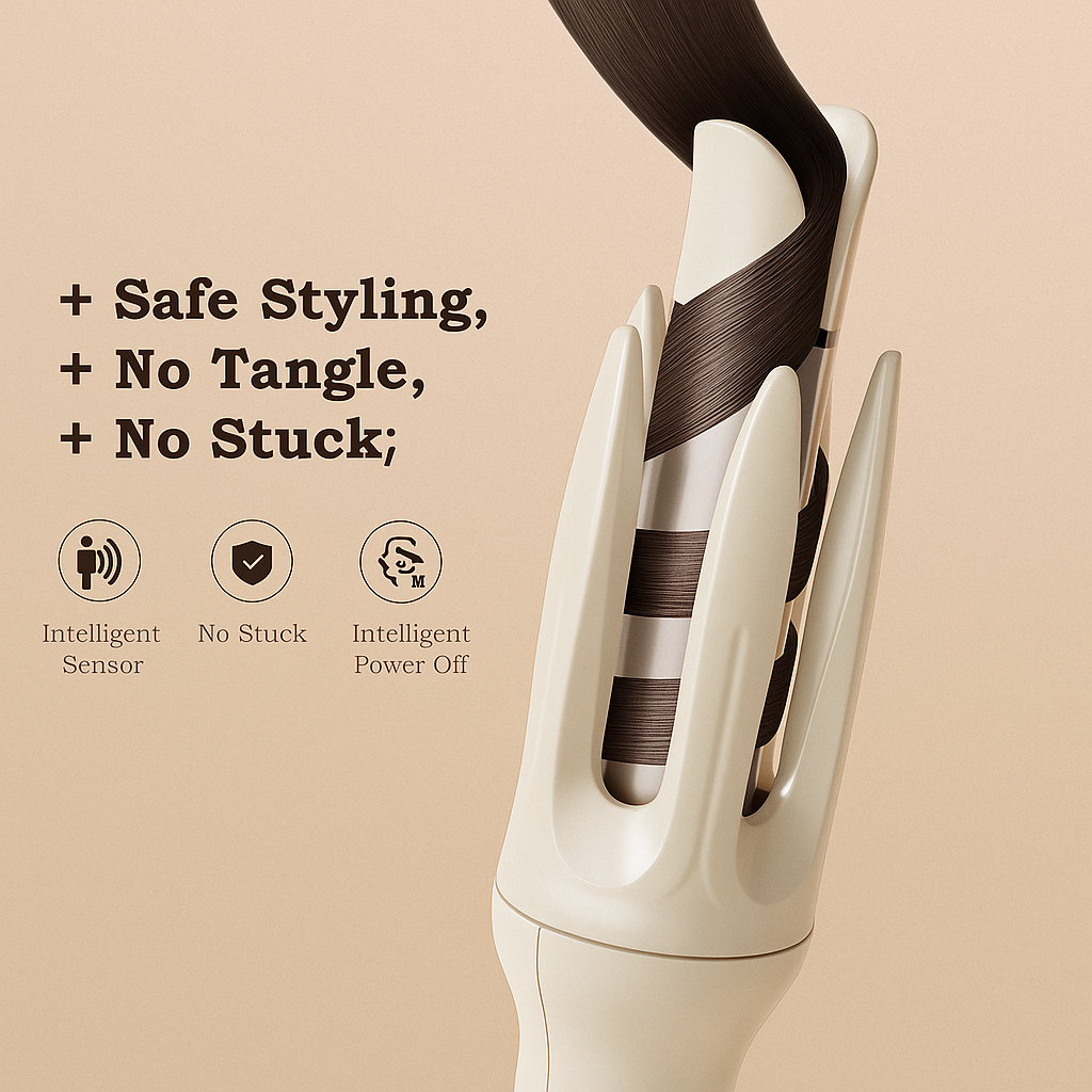 Negative Ions Automatic Hair Curler