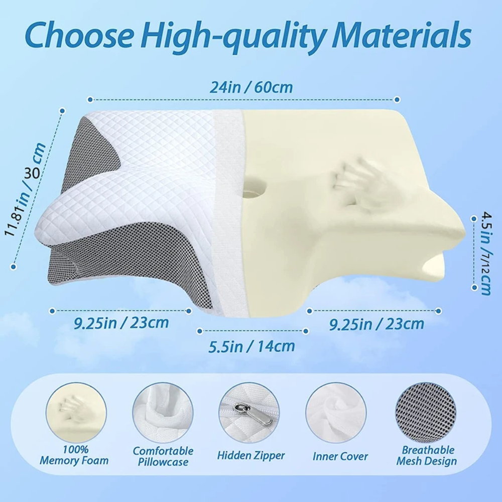 Therapeutic Memory Foam Pillow